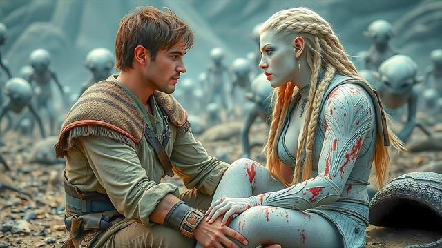 The Injured Alien Warrior I Found in the Wreckage Isn’t Just a Survivor—She’s My Protector.
