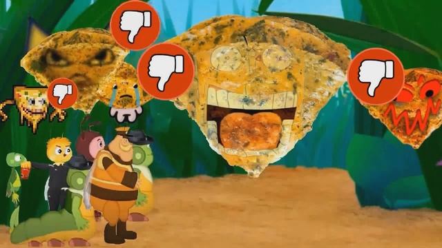 ЛУЧШАЯ КОНЦОВКА! ФИНАЛ! - Лунтик Х Проклятый Омлет #4