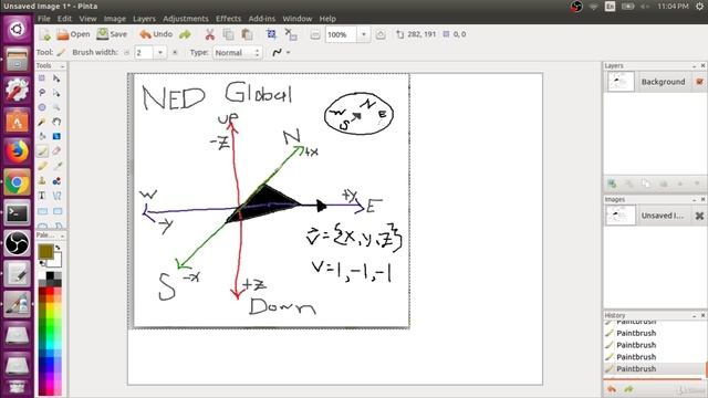 6.15. Velocity Based Movement and NED Sign Convention