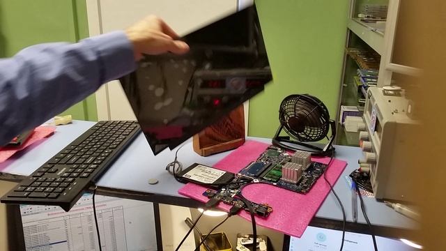 Матплата Asus FX705GE заказ 18884 - контрольный запуск.