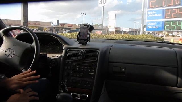 1993 Lexus LS400 drive test
