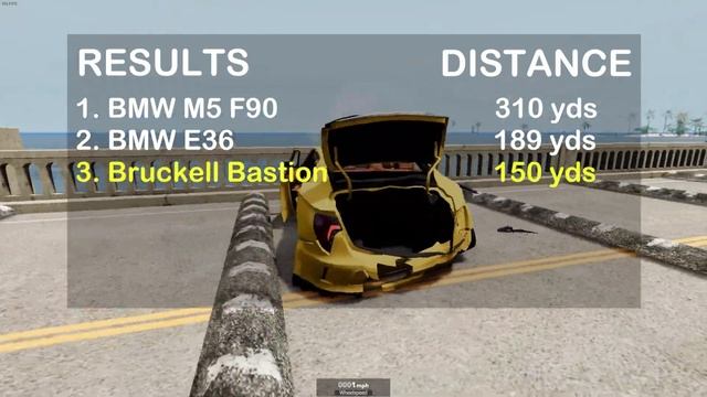 BeamNG Drive: Testing Car's Endurance on a Rough Road