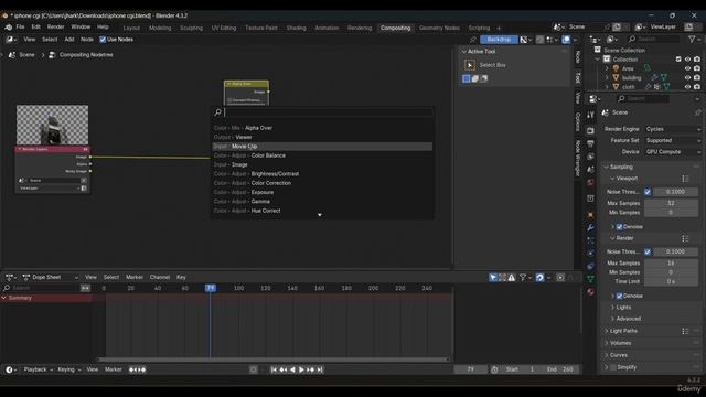 11 -Compositing out Cgi footage