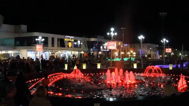 Поющий фонтан Сохо Шарм ЭльШейх-SOHO Square™ Sharm El Sheikh