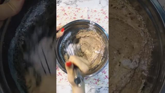 Шоколадный манник с изюмом