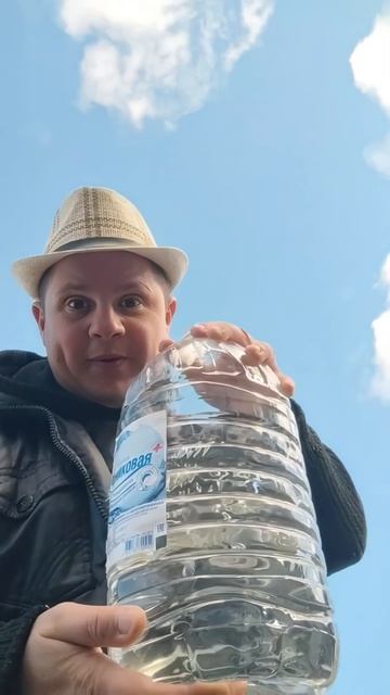 Батя покажет. Ракета из обычной пластиковой бутылки