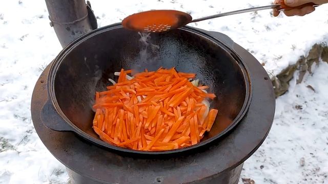МАКАРОНЫ ПО-ТАТАРСКИ В КАЗАНЕ. Вы забудете про плов!