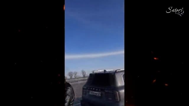 Северое сияние на Плоской Земле.