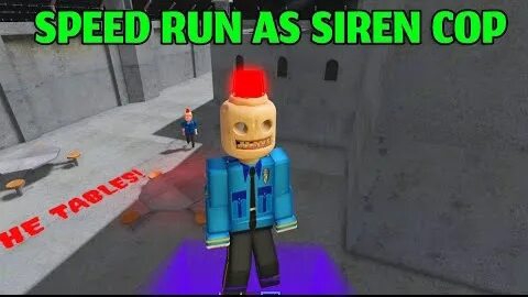 Speed run a SIREN'S COP'S PRISON