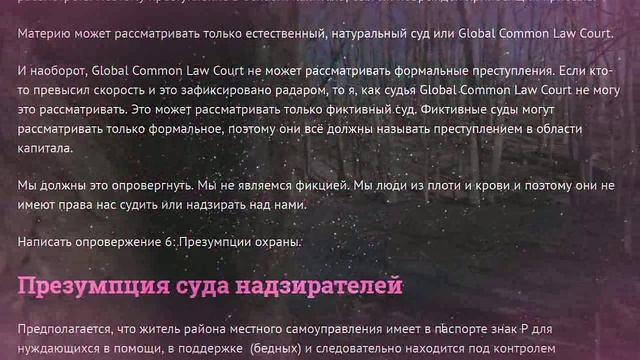 12 Правовых Гипотез БАР-Гильдии.
