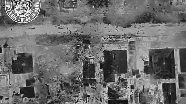 Наши "птички" вновь атаковали тарасиков, попрятавшихся по разрушенным мирным хаткам.