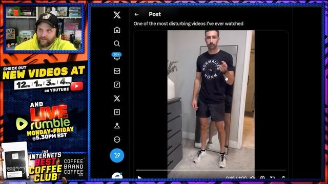 Totally Normal Happy Man Causes Internet MELTDOWN! A Man Works & Loves His Wife & Family, That's Ba