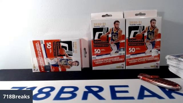 2020-21 DONRUSS NBA 5 HANGER BOX BREAK #6