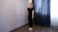 Прыжки через скакалку скрестно кресты вперед
