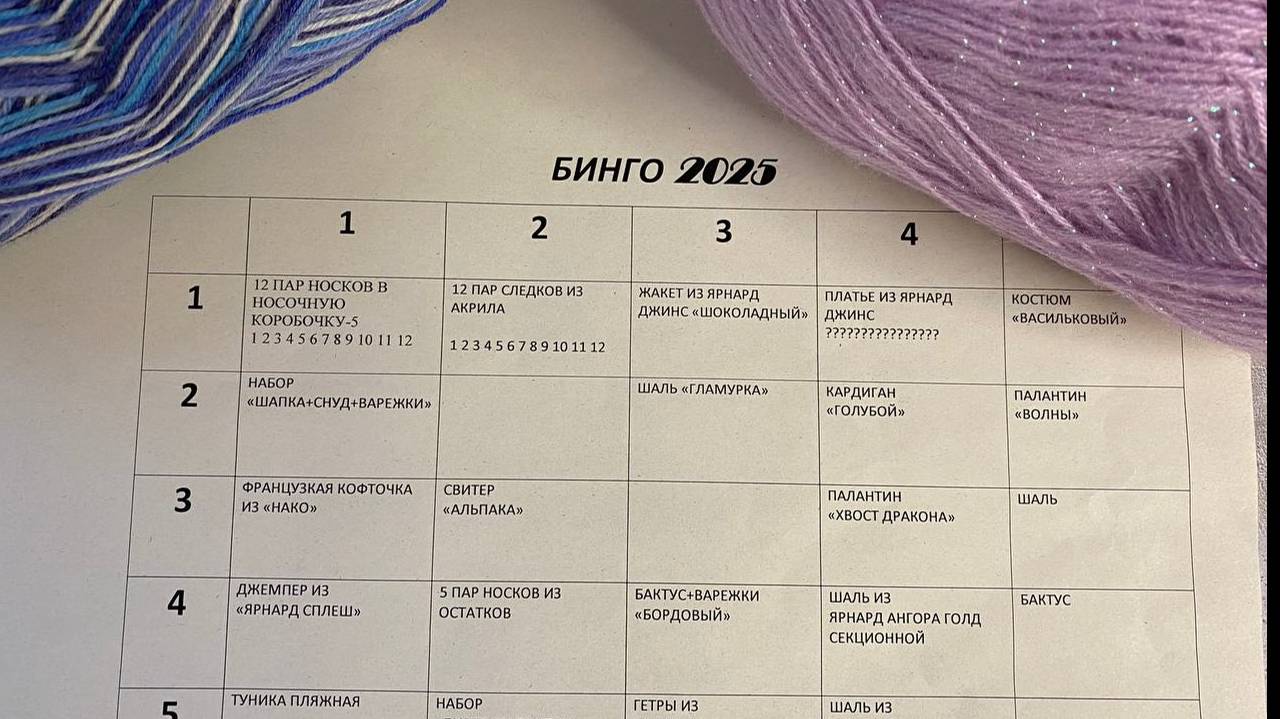 СП Бинго Вступление 2025