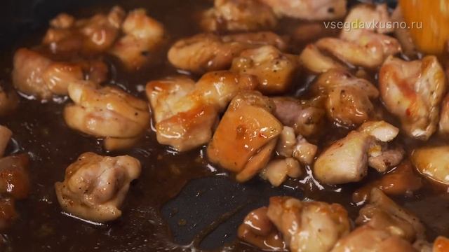 Вкусный ужин за 20 минут! КУРИЦА ТЕРИЯКИ С РИСОМ и соус покупать не нужно!