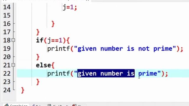 two different methods to create a C program function to check a number is prime or not