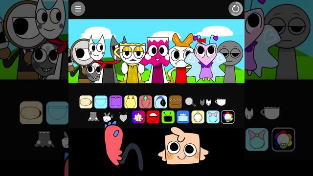 ALL Sprunki Dandy's World 🌭🍔 NORMAL MOD #fun #sprunki #animation #memes #incredibox #dandysworld