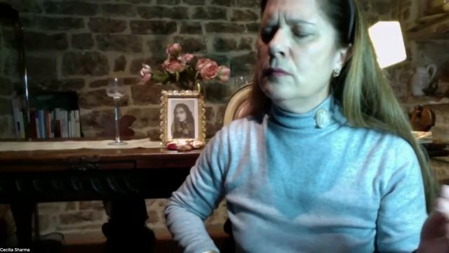 Исцеляющий онлайн сессия с Чечилией
