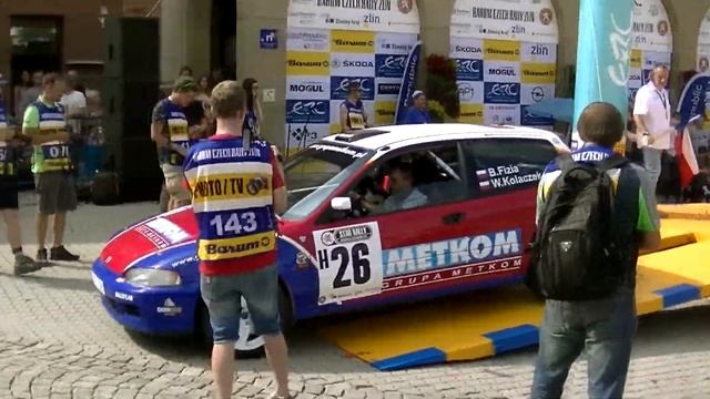 Bartłomiej Fizia / Wojciech Kolaczek | Honda Civic | Star Rally Barum 2017