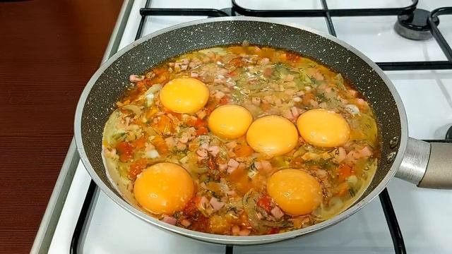Яичница по-деревенски пошаговый рецепт