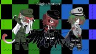 Коллабик легендарной тройки 🤟😎 // Countryhumans // Alightmotion animation