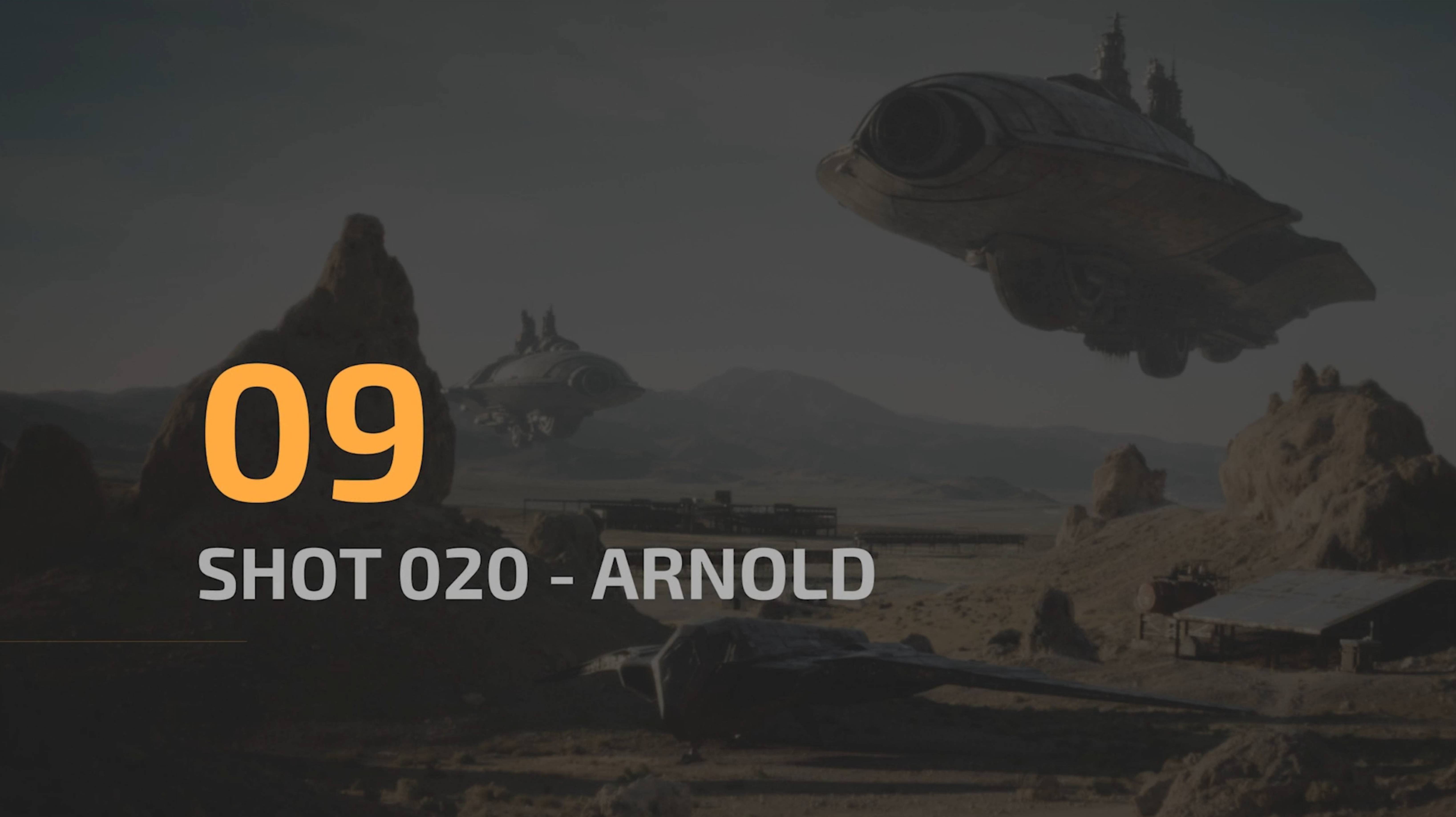 week 07 - 09 - Shot 020 arnold lighting - Cinematic Lighting in Houdini