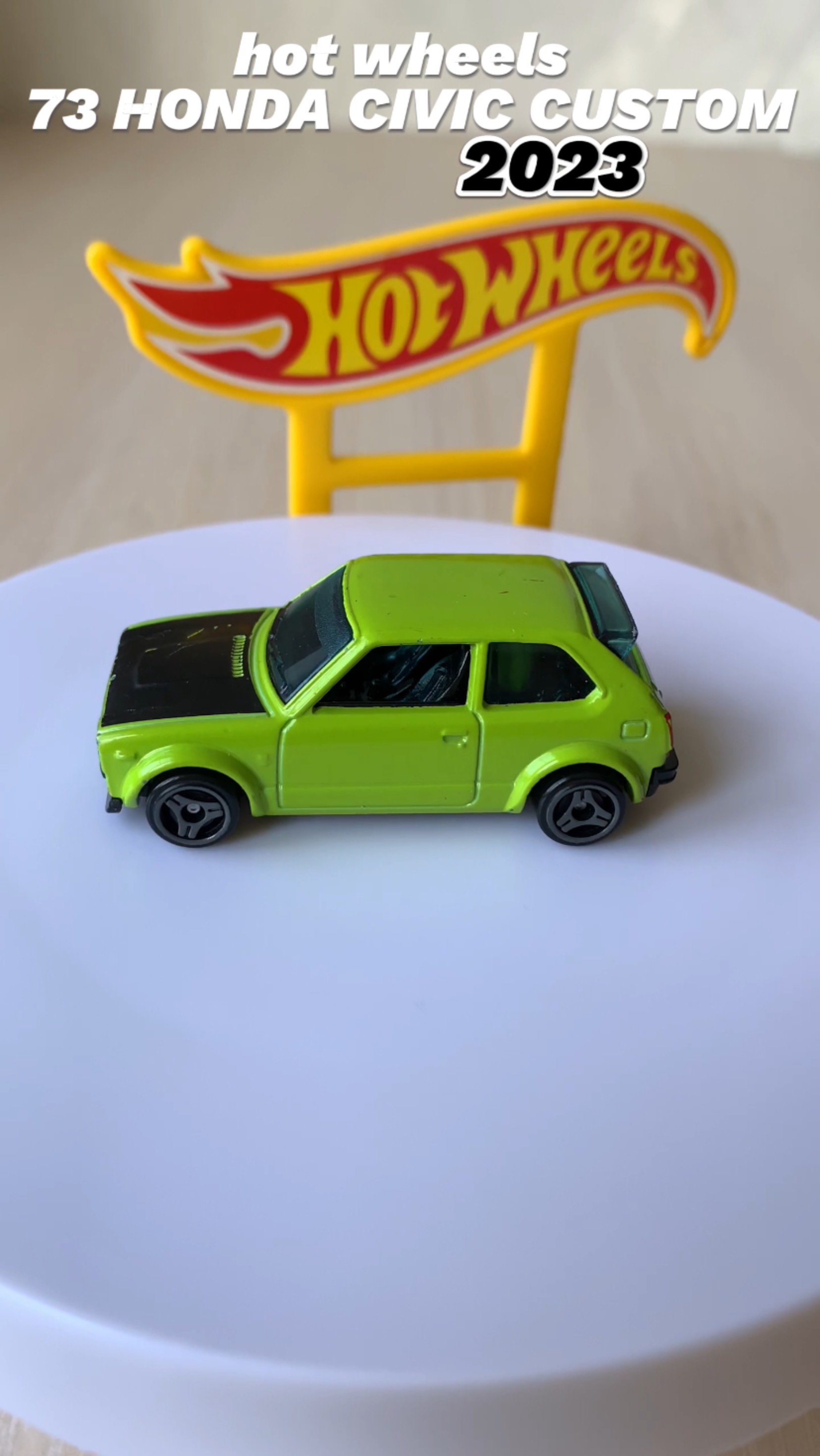 73 HONDA GIVIC CUSTOM 2023 hot wheels