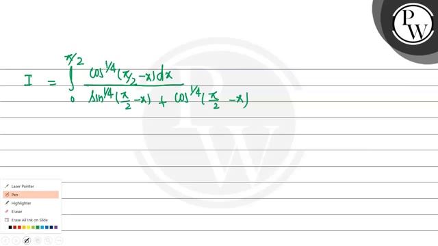 Prove that
\[
\int_{0}^{\pi / 2} \frac{\cos ^{1 / 4} x}{\left(\sin ...