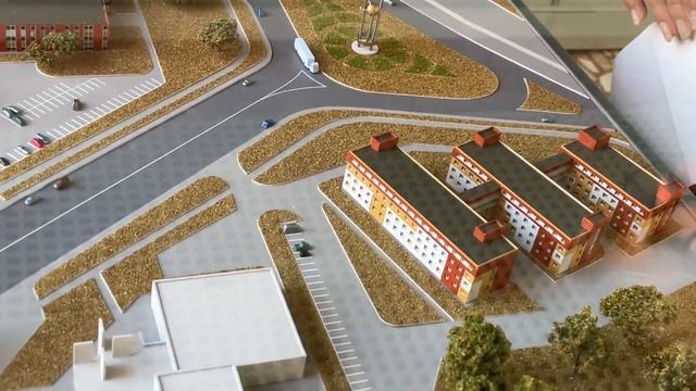Макет территории особой экономической зоны«Технополис «Москва». Площадка «МИЭТ»