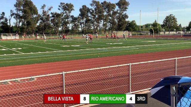 Bella Vista at Rio Americano - Boys Post Season Lacrosse - 4-27-23