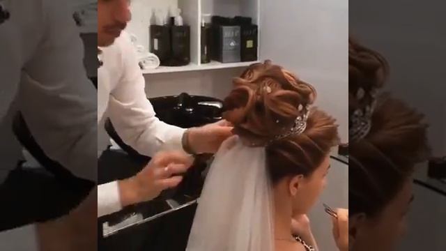 Свадебная прическа от мастера Георгий Кот&Корона Complemento