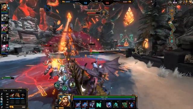 Smite. Разрываем противника в режиме Штурм за Улля.