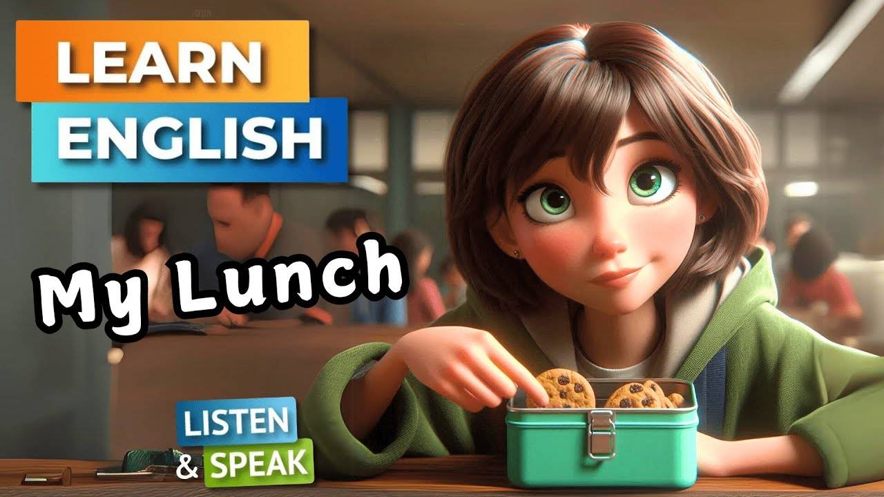 My Lunchtime | Improve Your English | English Listening Skills - Speaking Skills