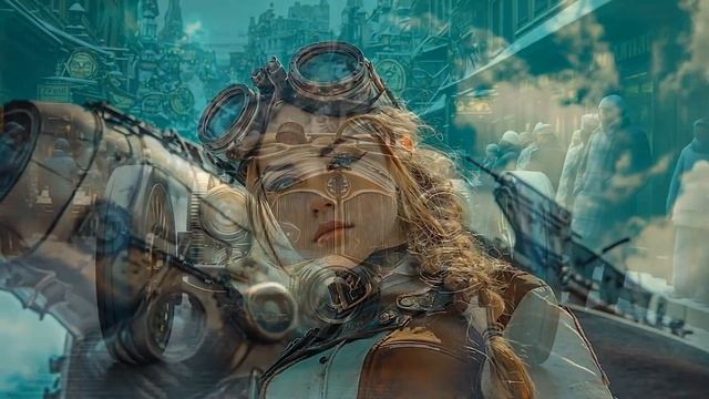 Bounty Hunters： 19th Century Steampunk Sci-Fi - Cool Cinematic AI film ⧸ short movie