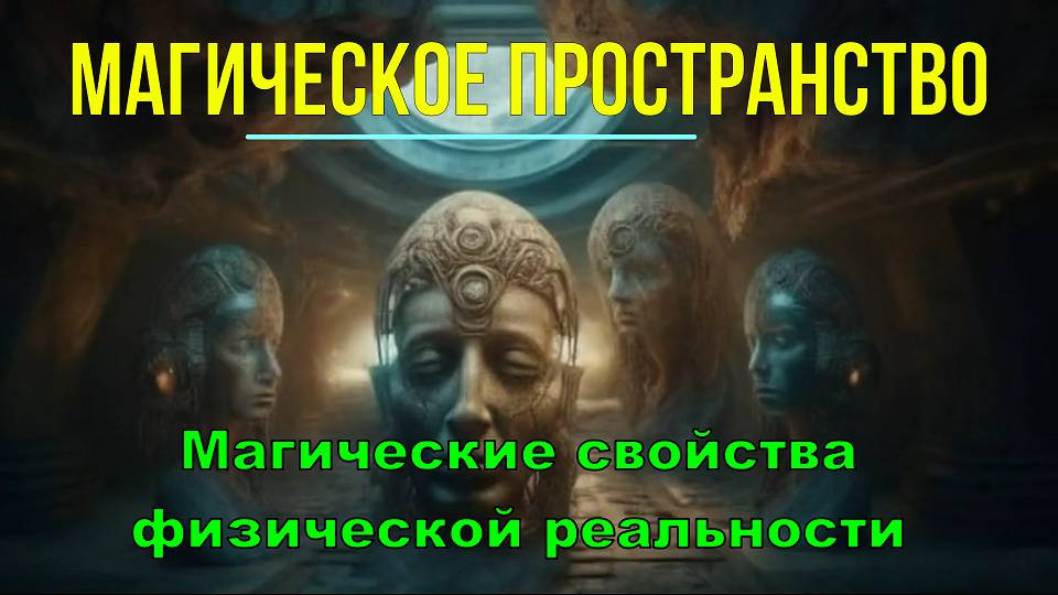 Магическое пространство. Магические свойства физической реальности ✅- онлайн семинар