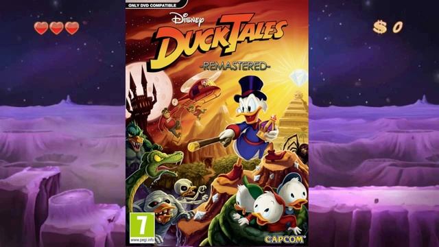 Ducktales Remastered OST - Moon Theme Extended Custom Mix