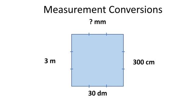 How to convert mm, cm, m and km