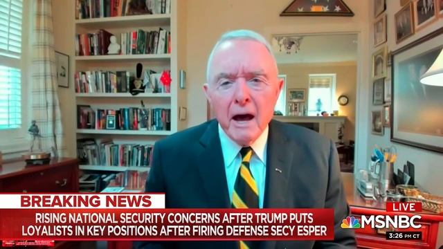 Gen. Barry McCaffrey on Trump's Pentagon purge: 'Mark me down as alarmed'