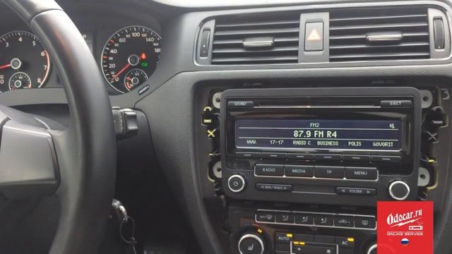 Демонтаж магнитолы Фольксваген Джетта_Гольф_Car radio remove Volkswagen Jetta_Golf
