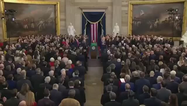 Инаугурационная речь Трампа 20 января 2025 года