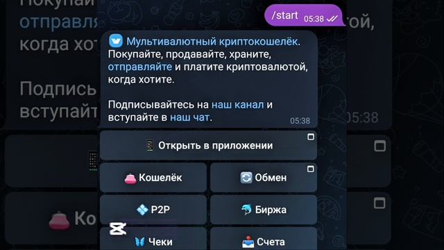 Без верификации Без KYC без идентификации кошелёк биржа P2P обменник в Telegram заработок