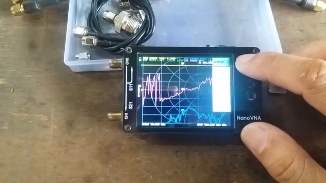 Replacing NanoVNA toggle switch with push button tactile switches