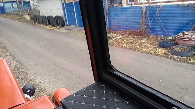 Самодельная кабина на трактор т25 со стеклами МТЗ 82 .Итог работы .