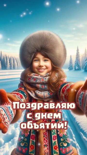 С Международным днём Обнимашек!#Shorts