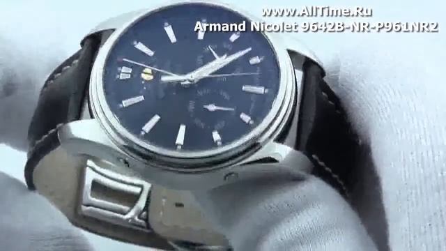 Мужские наручные швейцарские часы Armand Nicolet 9642B-NR-P961NR2