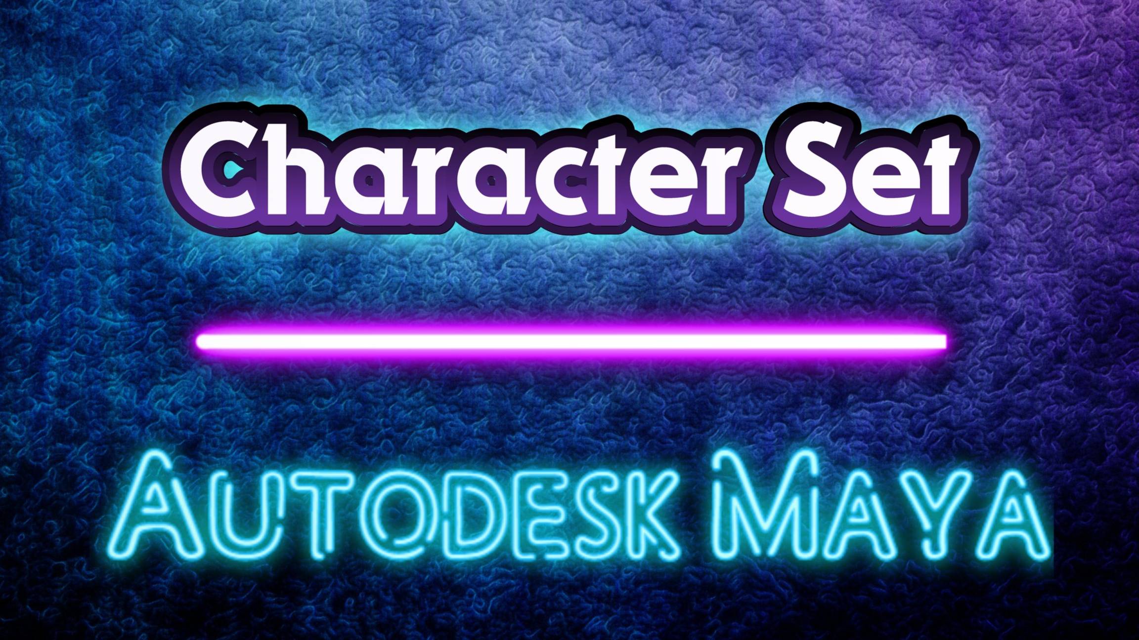 Autodesk Maya Анимация - Зачем нужен Character Set