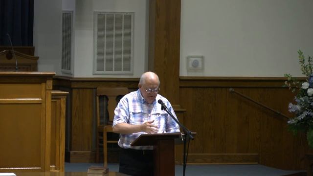 July 27, 2022, Colin Leighton, Attitude Toward Sin, Wed. Bible Study