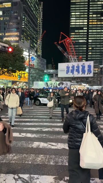 Tokyo/ Japan/ Shibuya Scramble Crossing #Токио #Япония #Перекресток Сибуя