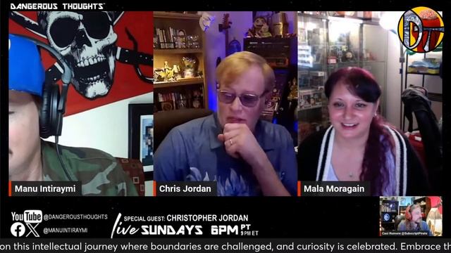 Christopher Jordan Live! Body Frequencies, Targeted Minds and Curious Realms!